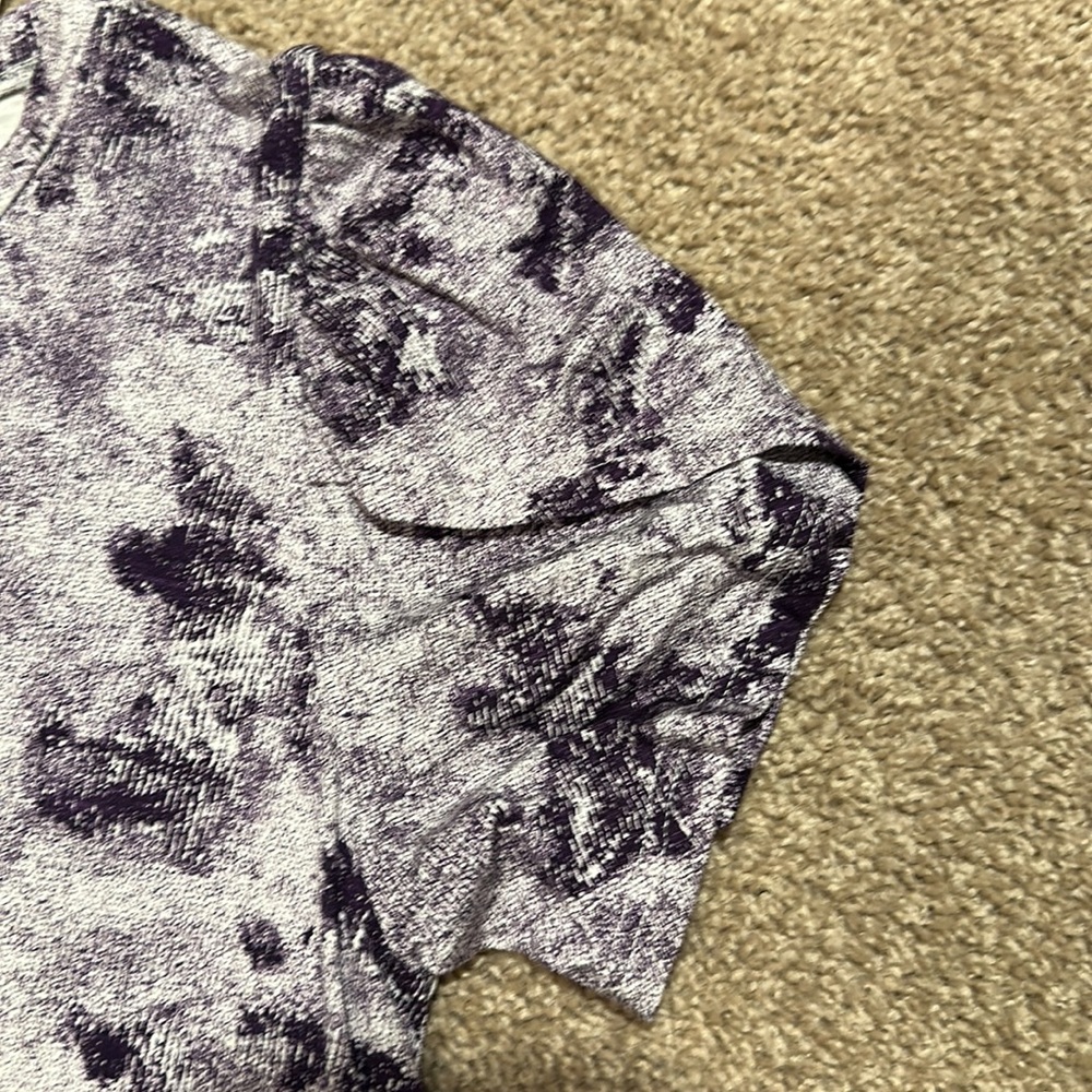 Olive Tulip Sleeve Top XS 2-4 - Picture 2 of 7